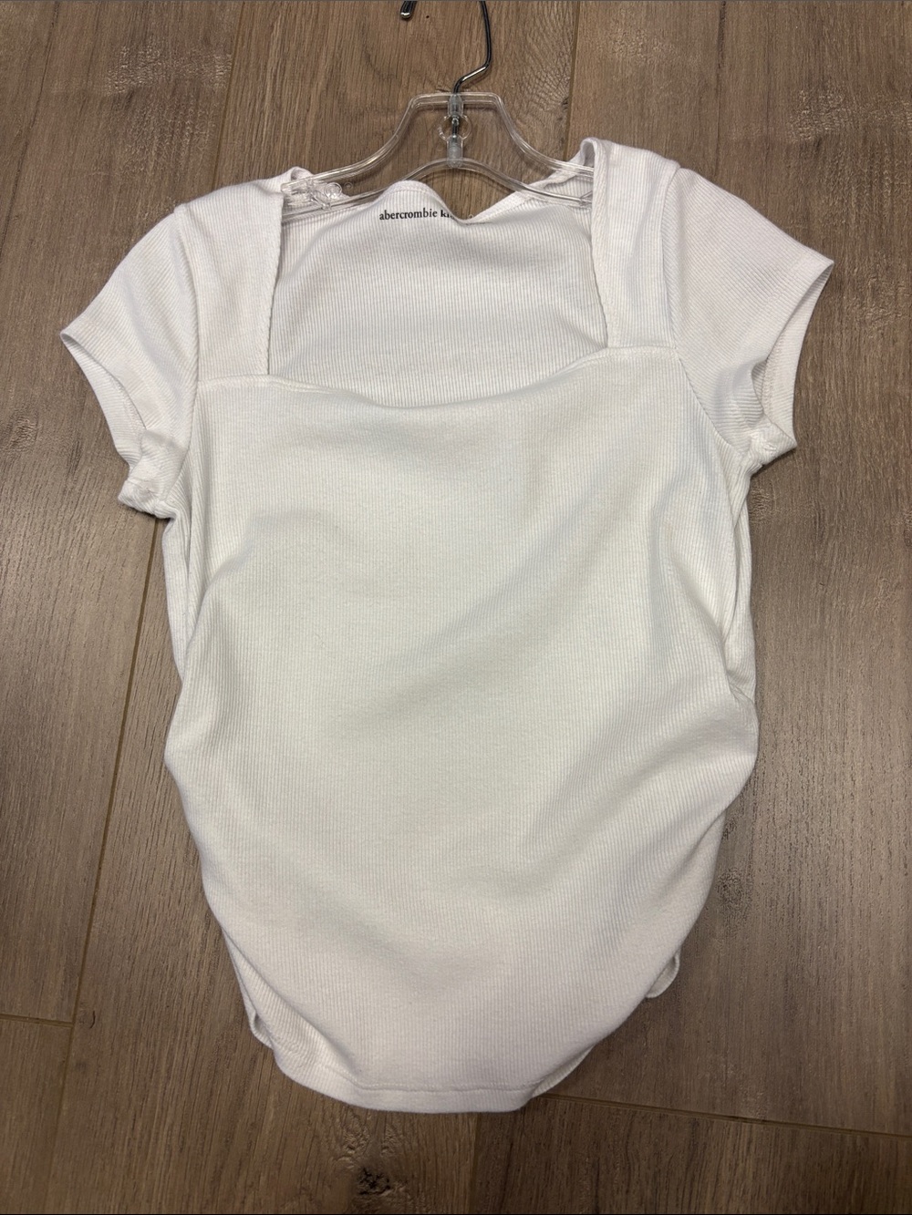 abercrombie kids Ribbed sweetheart tee